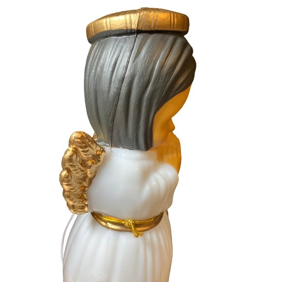 Holiday Time 11 Inch Blow Mold Tabletop Angel - Picture 4 of 13
